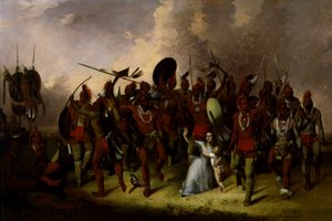 Danza del cuoio capelluto Osage da John Mix Stanley
