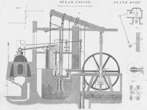 Locomotiva a vapore, c1813 da John Moffat