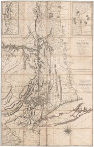 Mappa di New York di Montresor da John Montresor