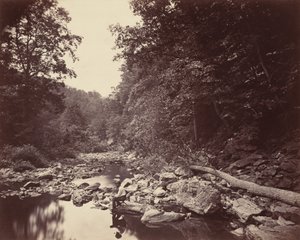 Il torrente Wissahickon vicino a Filadelfia, c. 1863