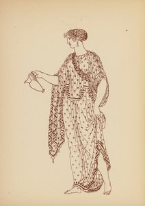 Costume femminile greco antico da John Moyr Smith