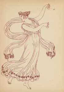 Costume femminile greco antico da John Moyr Smith