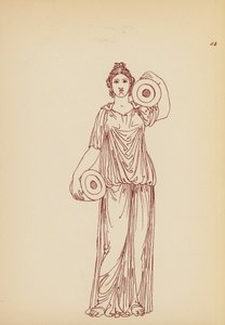 Costume Femminile Greco Antico da John Moyr Smith