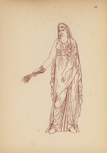 Costume Femminile Greco Antico da John Moyr Smith