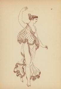Costume Femminile Greco Antico da John Moyr Smith