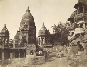 Tempio di Bishessur Nath, Benares da John Murray