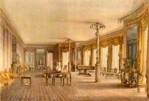 Il salotto nord, Royal Pavilion, Brighton, East Sussex, 1824, 1946 da John Nash