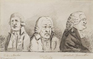 Batson, un banchiere, Tulley, banchiere, Mr Wood, consigliere, 69 Lombard Street, Cornhill, 1790