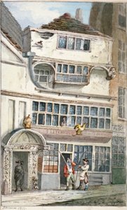 Leadenhall Street, City of London, 1811 da John Nixon