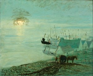 Scena di spiaggia, ca. 1910