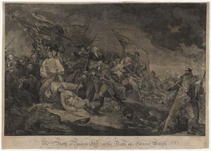 La battaglia di Bunker Hill, o La morte del generale Warren (incisione)