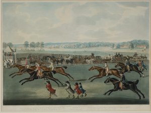Ascot - Oatlands Sweepstakes, inciso da J.W. Edy, pubblicato nel 1792