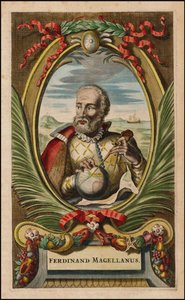Ritratto di Ferdinando Magellano, 1671 da John Ogilby