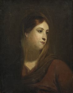 Schizzo per una testa femminile, c.1800 da John Opie