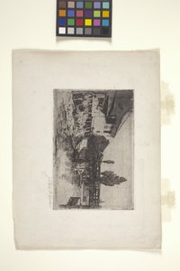 Fienile bavarese e covone di grano da John Otis Adams