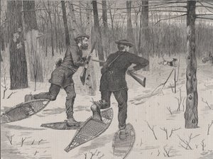 Caccia al Cervo negli Adirondacks in Inverno, Every Saturday, Vol. II, Nuova Serie..., 21 gennaio 1871