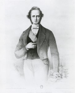 Ritratto di Henry John Temple, Lord Palmerston, inciso da Collette da John Partridge