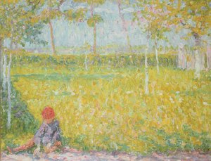 Bambino che Gioca da John Peter Russell