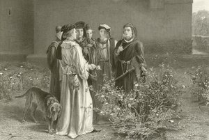 Le rose rivali da John Pettie