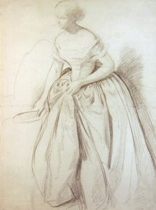 Schizzo per una damigella d