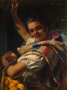 La ragazza delle arance, 1854 da John Phillip