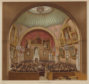 Sala del Consiglio, Guildhall, Città di Londra da John Phillipp Emslie