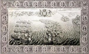Armada (incisione da un arazzo)
