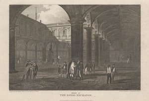 Il cortile della Royal Exchange