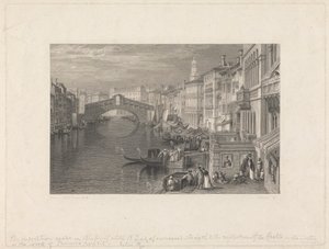 Il Rialto, Venezia da John Pye