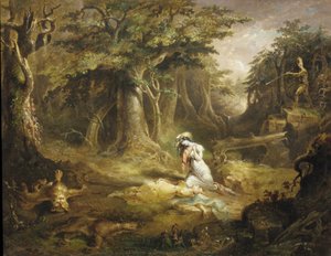 Il Salvataggio di Leatherstocking da John Quidor