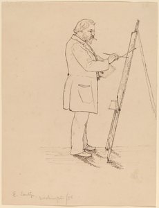 Schizzo - Emanuel Leutze da John Quincy Adams Ward