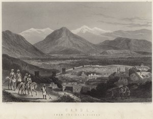 La città di Kabul da John Ramage
