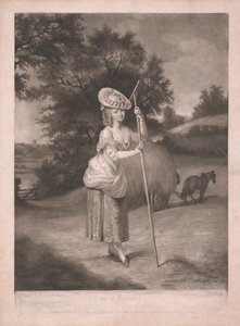 Una Signora alla Fienagione da John Raphael Smith