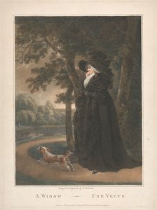 A Widow - Una vedova da John Raphael Smith