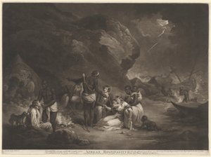 Ospitalità Africana, 1791 da John Raphael Smith