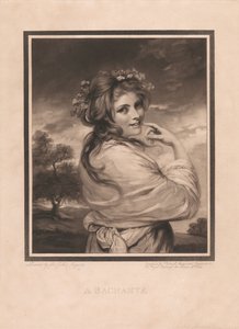 Emma Hart come baccante da John Raphael Smith