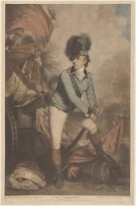 Tenente colonnello Tarleton da John Raphael Smith