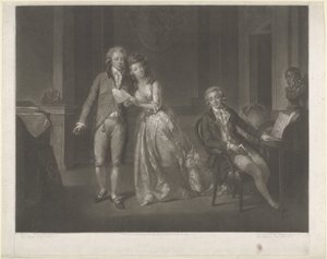 Ritratto di Louise, principessa di Orange-Nassau, Willem I Frederik, re dei Paesi Bassi, e Frederik, principe di Orange-Nassau