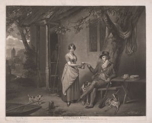 Pasto di un cacciatore da John Raphael Smith