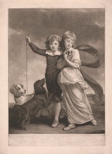I bambini Clavering da John Raphael Smith