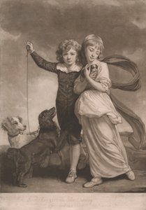 I bambini Clavering da John Raphael Smith