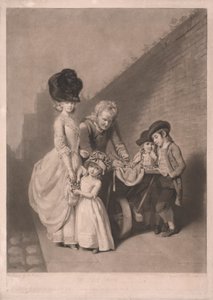 La carriola della frutta da John Raphael Smith