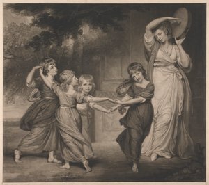 La Famiglia Gower: I Figli di Granville, 2° Conte di Gower da John Raphael Smith