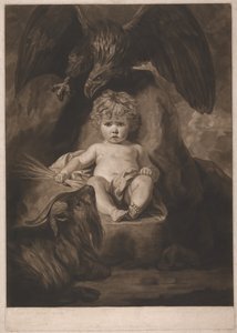 Il Giove bambino da John Raphael Smith