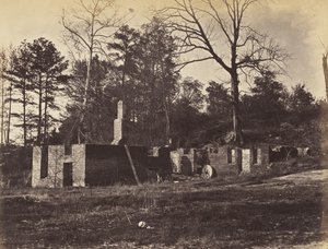 Rovine a Gaines Mill, Virginia, aprile 1865 da John Reekie