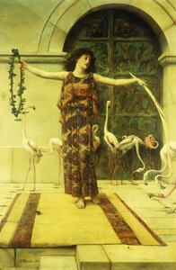 Danza dei Fenicotteri, 1885 da John Reinhard Weguelin