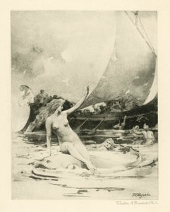 Illustrazione per le poesie di Catullo da John Reinhard Weguelin