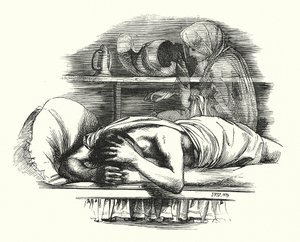Il fantasma di Lucrezia da John Reinhard Weguelin