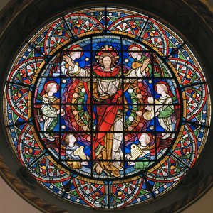 Cristo in Maestà, 1859 da John Richard Clayton