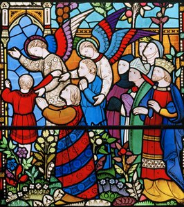 I Salvati (dettaglio da Il Giudizio Universale)